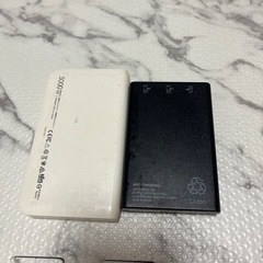 モバイル充電器2つセットの画像