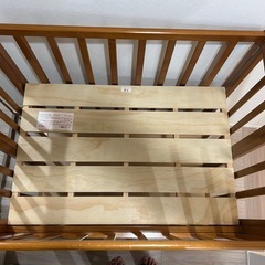 すりむスリムベビーベッド折り畳みの画像