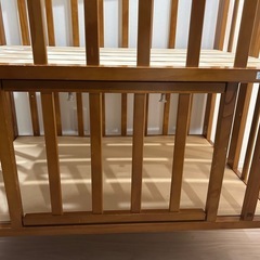すりむスリムベビーベッド折り畳みの画像