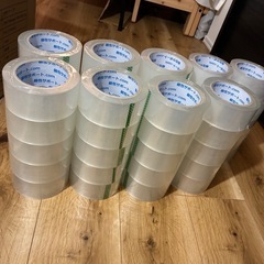 透明OPPテープ 新品43個＋おまけ 2個／1個50円半額以下の画像