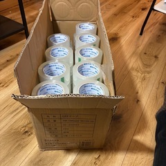 透明OPPテープ 新品43個＋おまけ 2個／1個50円半額以下の画像