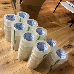 透明OPPテープ 新品43個＋おまけ 2個／1個50円半額以下の画像