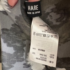 HARE フラワードルマンビッグシャツ【びひん美品】の画像