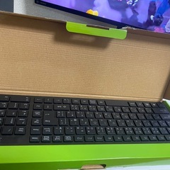 サンワ ワイヤレスキーボード 本体 黒の画像