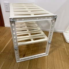 シンク下伸縮ラック　あげますの画像
