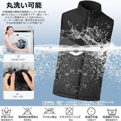 電熱ベストXLの画像