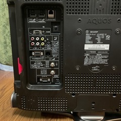 シャープAQUOS液晶テレビの画像