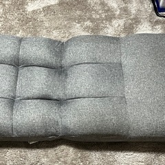 ニトリ　ポケットコイル座椅子　ロダ(グレー)の画像