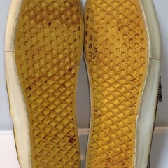 激レア‼️VANS ストライプ スリッポン 黒/黄の画像