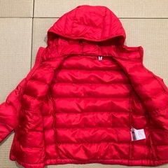 ユニクロ キッズ ダウンジャケット 120の画像