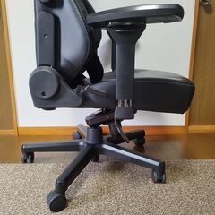 【美品】noblechairs HERO ノーブルチェアーズ ゲーミングチェア ヒーロー ブルー ゲーミングチェアの画像