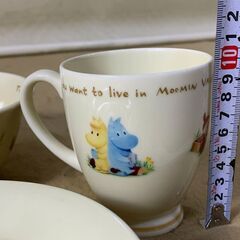 ムーミン　マグカップ　スプーン　小皿　プレート皿 などの画像