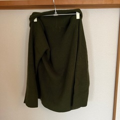 カーディガンMサイズカーキの画像