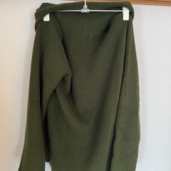 カーディガンMサイズカーキの画像