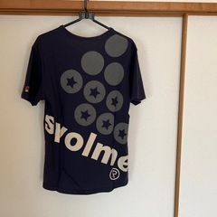 スボルメTシャツMサイズ紺色サッカーフットサルTシャツの画像