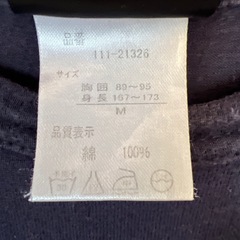 スボルメTシャツMサイズ紺色サッカーフットサルTシャツの画像