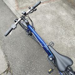 【美品】BRIDGESTONE ブリヂストン 電動アシスト自転車 TB1e ティービーワン TB7B42 M.Xオーシャンブルー B400バッテリー 27インチ 7段変速 充電器あり 譲渡証明書の画像