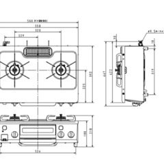 ガスコンロ【お取引11月24日まで】の画像