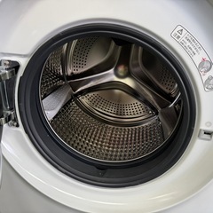 14東京 286 送料設置無料　アクア　ドラム式洗濯機12㌔  乾燥機能付き 24年製の画像