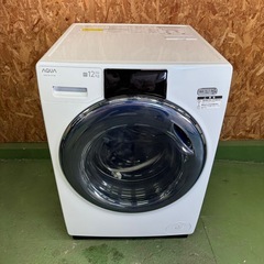 14東京 286 送料設置無料　アクア　ドラム式洗濯機12㌔  乾燥機能付き 24年製の画像