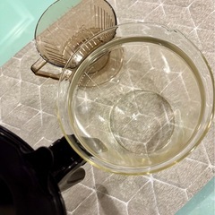  ☕美品！コーヒードリッパー＆ガラスサーバーセット🍂おうちカフェでほっと一息✨ ✨朝の一杯やティータイムに最適💖気持ちよく使える美品ですの画像