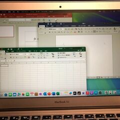 「MacBook Air 13インチ フルカスタムオプション仕様」Core i7搭載 / メモリー8GB / SSD-512GB / バッテリー使用可  / MacOS(Sequoia15.6.1版－Patcher利用) ＋Office2019＋GarageBand＋iMovie と Windows11(最新25H2版)＆OfficeProPlusの選択起動可能・中古美品の画像