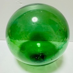 浮き玉　ガラス玉　直径約15cmの画像