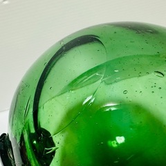 浮き玉　ガラス玉　直径約15cmの画像