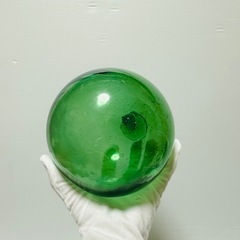 浮き玉　ガラス玉　直径約15cmの画像