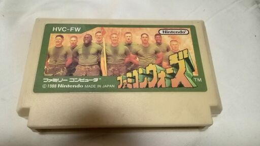 ファミコンソフト　動作確認済み　ファミコンウオーズ　シミュレーションゲーム