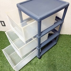 💎お買い得！3段収納ケース【洗浄しています】200円💎の画像