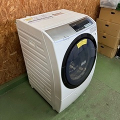 23神奈川 300 送料設置無料　日立　ドラム式洗濯機　11㌔　乾燥機能付きの画像