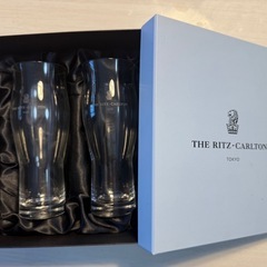 【未使用】THE RITZ-CARLTON TOKYO ビアグラス タンブラー 2個セット 箱付きの画像