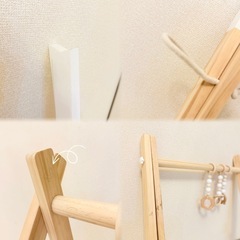 【京都市★美品】木製ベビージム │遊具│歯固め│ホワイおの画像