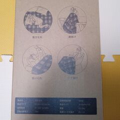 電気毛布 掛け敷き兼用 160×120cm　切り忘れ防止タイマー付き　節電 　洗濯可能　電気ブランケットの画像