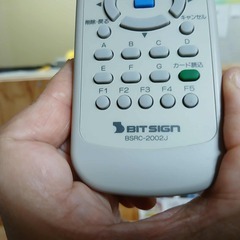 LED電光看板 リモコン 説明書 スタンド付きの画像