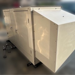  使用頻度極少　防災　発電機 YANMAR ヤンマー AP115C 防災用自家発電設備 エンジン式発電機 防音型 エンジン式発電機　動作確認済 
の画像