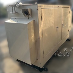  使用頻度極少　防災　発電機 YANMAR ヤンマー AP115C 防災用自家発電設備 エンジン式発電機 防音型 エンジン式発電機　動作確認済 
の画像