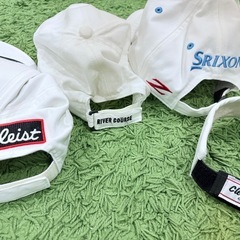 🧢ゴルフ帽子4点セット⛳新品あり＆中古も綺麗✨無料でおまけ感覚🎁他のゴルフ用品もチェック！の画像