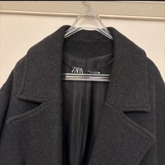 ZARA 新品　ウールコートの画像