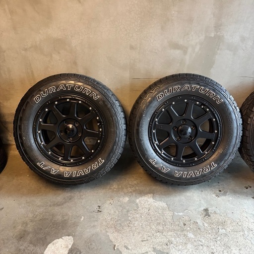 タイヤホイールセット DURATURN 225/70R16 XTREME-J 7J 114.3×5H デリカD5などに