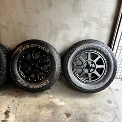 タイヤホイールセット DURATURN 225/70R16 XTREME-J 7J 114.3×5H デリカD5などにの画像