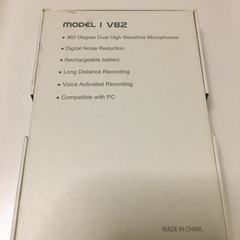 model   V82   ボイスレコーダーの画像