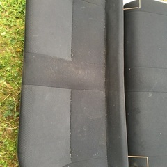 エッセカスタム☆リアシートセット☆ブラック☆ヘッドレスト付きの画像