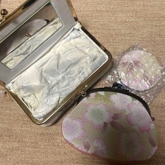 ポーチ　がま口の画像