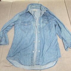 🍊デニムシャツの画像