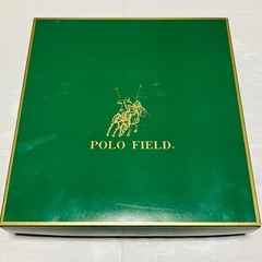 【期間限定 新品未使用】POLO FIELD ロゴ入り バスタオルセットの画像