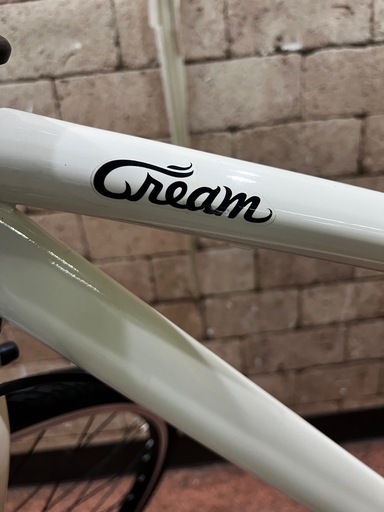 【美品】Cream クロスバイク 26インチ　シマノ変速機搭載 