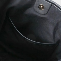 美品 キャンバス調合皮 ワンハンドル ショルダーバッグの画像