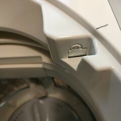 ジャンク　シャープ4.5㎏　全自動洗濯機2018年製 ES-GE4B 簡易乾燥付 取扱説明書付の画像